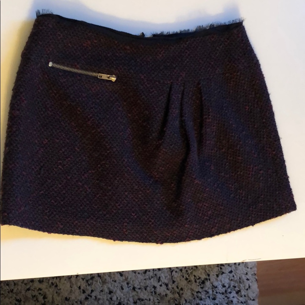 Nanette Lepore sz 2 tweed mini skirt